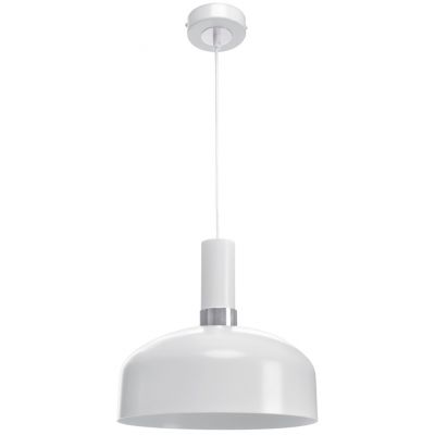 MILAGRO Lampa wisząca MALMO WHITE/CHROME 1xE27 (MLP6202)