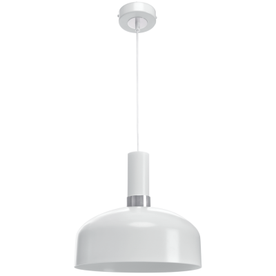 MILAGRO Lampa wisząca MALMO WHITE/CHROME 1xE27 (MLP6202)