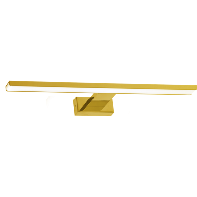 Milagro kinkiet łazienkowy nad lustro LED Shine 15W 1050lm 4000K złoty ML6338 (ML6338)
