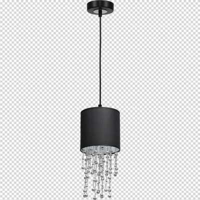 Milagro lampa wisząca Almeria E27 czarna MLP6429 (MLP6429)