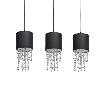 Milagro lampa wisząca Almeria 3xE27 czarna MLP64300 (MLP64300)