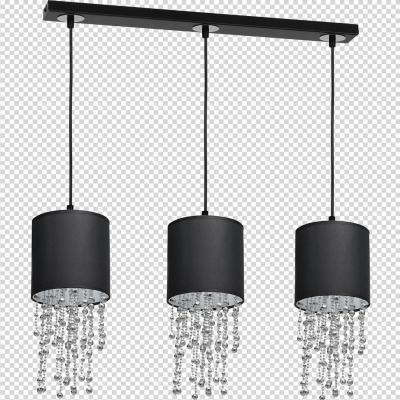 Milagro lampa wisząca Almeria 3xE27 czarna MLP64300 (MLP64300)