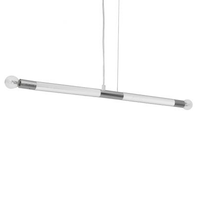Milagro lampa wisząca Bastone 2xE14 biała/chrom MLP6566 (MLP6566)