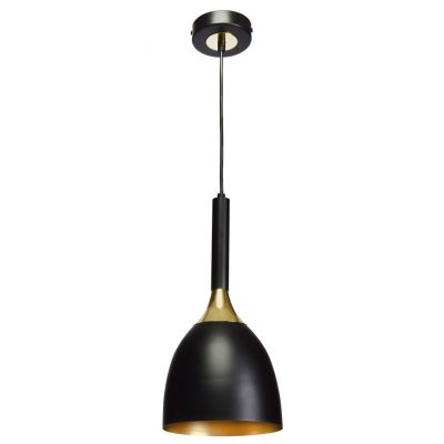 MILAGRO Lampa wisząca CLARK BLACK/GOLD 1xE27 (MLP6221)