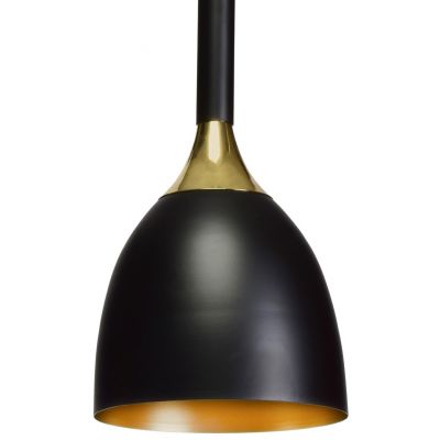 MILAGRO Lampa wisząca CLARK BLACK/GOLD 1xE27 (MLP6221)