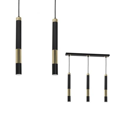 Milagro lampa wisząca Dallas 3xGU10 czarno/złota MLP6547 (MLP6547)
