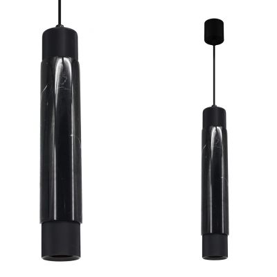 Milagro lampa wisząca Marble GU10 czarna ML6339 (ML6339)