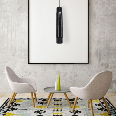 Milagro lampa wisząca Marble GU10 czarna ML6339 (ML6339)