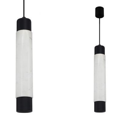 Milagro lampa wisząca Marble GU10 biało/czarna ML6341 (ML6341)