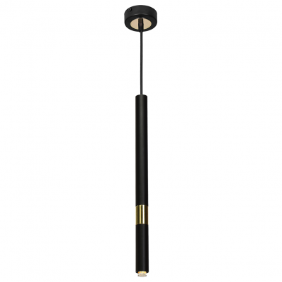 Milagro lampa wisząca Monza G9 czarno/złota MLP6333 (MLP6333)