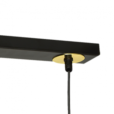 Milagro lampa wisząca Monza 3xG9 czarno/złota MLP6334 (MLP6334)