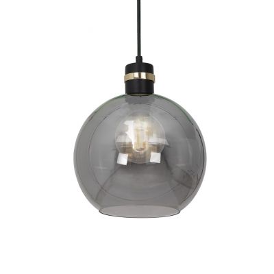 MILAGRO Lampa wisząca OMEGA BLACK/GOLD 1xE27 (MLP65300)