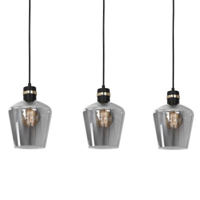 Milagro lampa wisząca Richmond 3xE27 czarno/złota MLP6539 (MLP6539)