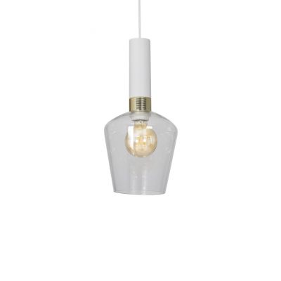 MILAGRO Lampa wisząca ROMA WHITE 1xE27 (MLP6487)