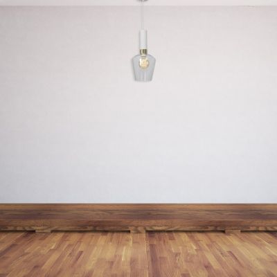 MILAGRO Lampa wisząca ROMA WHITE 1xE27 (MLP6487)