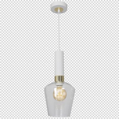 MILAGRO Lampa wisząca ROMA WHITE 1xE27 (MLP6487)