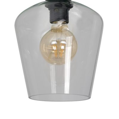 MILAGRO Lampa sufitowa SANTIAGO CLEAR 1xE27 (MLP6602)