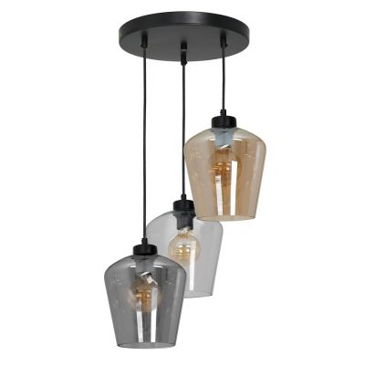 MILAGRO Lampa wisząca SANTIAGO MIX 3xE27 (MLP6614)
