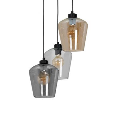 MILAGRO Lampa wisząca SANTIAGO MIX 3xE27 (MLP6614)
