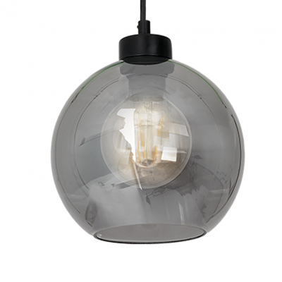 Milagro lampa wisząca Sofia Smoked 3xE27 czarna MLP65800 (MLP65800)