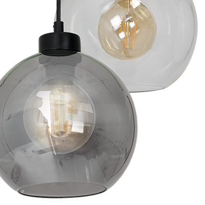Milagro lampa wisząca Sofia Mix 3xE27 czarny MLP6585 (MLP6585)