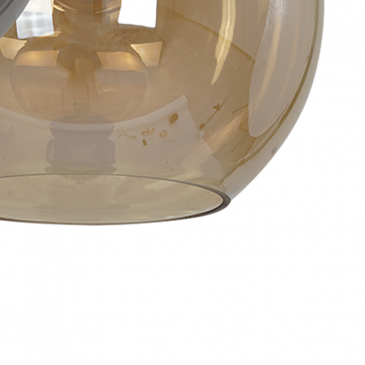 Milagro plafon Sofia Mix 3xE27 czarny MLP6589 (MLP6589)