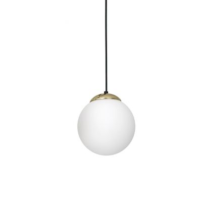MILAGRO Lampa wisząca SPARTA BLACK / GOLD 1xE27 (MLP6495)