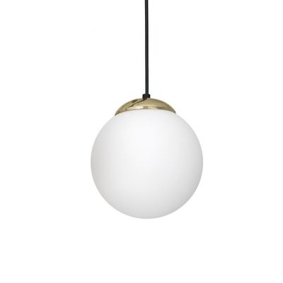 MILAGRO Lampa wisząca SPARTA BLACK / GOLD 1xE27 (MLP6495)