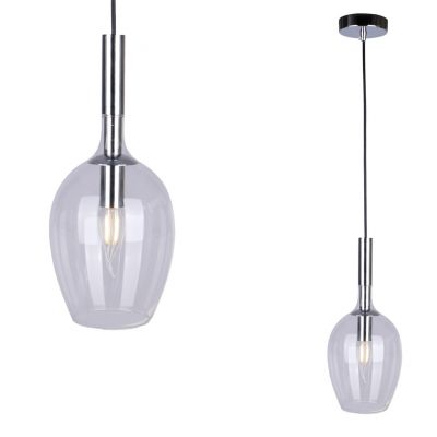 Milagro lampa wisząca Tango Clear E14 chrom ML6163 (ML6163)