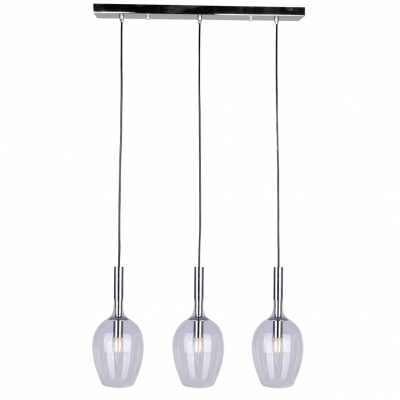Milagro lampa wisząca Tango Clear 3xE14 chrom ML6164 (ML6164)