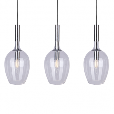 Milagro lampa wisząca Tango Clear 3xE14 chrom ML6164 (ML6164)