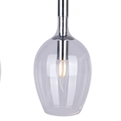 Milagro lampa wisząca Tango Clear 3xE14 chrom ML6164 (ML6164)