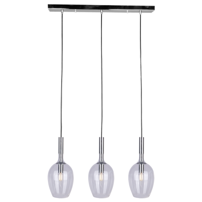Milagro lampa wisząca Tango Clear 3xE14 chrom ML6164 (ML6164)