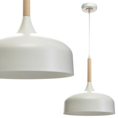 MILAGRO Lampa wisząca TAYLOR WHITE 1xE27 60W (MLP6217)