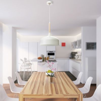 MILAGRO Lampa wisząca TAYLOR WHITE 1xE27 60W (MLP6217)