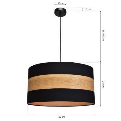 MILAGRO Lampa wisząca TERRA 1xE27 (MLP6290)