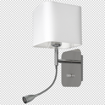 Milagro kinkiet Napoli E27 + LED 1W 90lm 4000K biały/chrom ML63600 (ML63600)