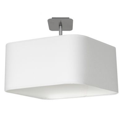 Milagro lampa wisząca Napoli E27 biały/chrom ML6361 (ML6361)