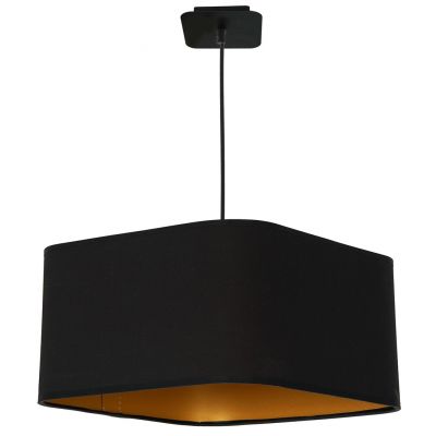 Milagro lampa wisząca Napoli E27 czarno/złota ML6368 (ML6368)