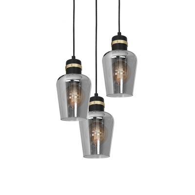 Milagro lampa wisząca Richmond 3xE27 czarno/złota MLP6541 (MLP6541)