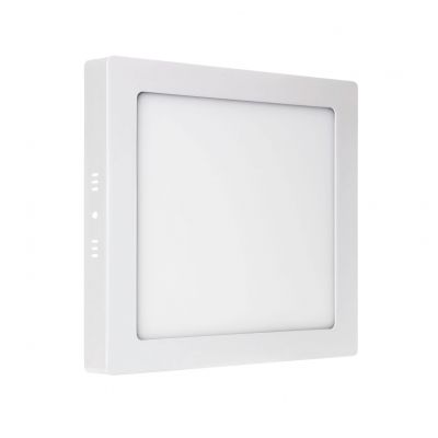 Oprawa sufitowa ALGINE ECO 12W barwa ciepła 230V 120st IP20 IK06 175x175x35mm biała kwadratowa natynkowa (SLI036024WW)