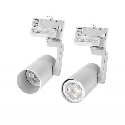 Oprawa na szynoprzewód SPS 2 Madara Mini II GU10 3F GU10 250V IP20 56,5x121x172mm biały  SLIP003008 Spectrum Led (SLIP003008)