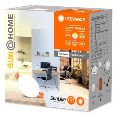 SUN@HOME Downlight Slim 85mm TW LEDVANCE (4058075627000)
