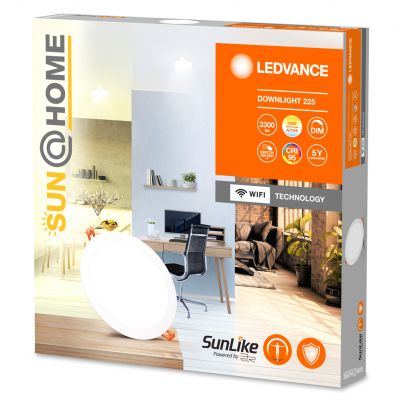 SUN@HOME Downlight Slim 225mm TW LEDVANCE (4058075575851)