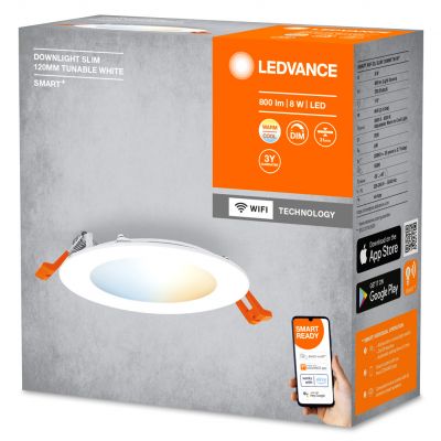 Oprawa Podtynkowa Panel LED DOWNLIGHT 4,5W 550lm CCT 12cm SMART+ WIFI 4058075573253 LEDVANCE (4058075573253)