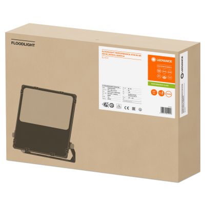 FLOOD PFM SYM 60 200 W 4000 K BK LEDV LEDVANCE (4058075541016)