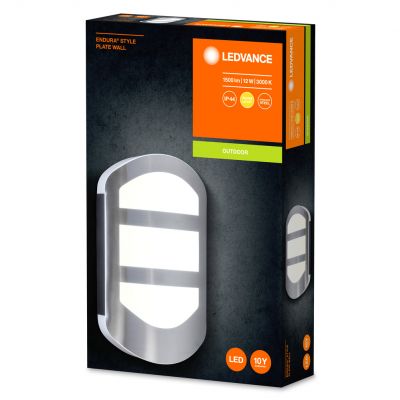 Kinkiet lampa elewacyjna ścienna 12W 650lm 3000K Endura STYLE PLATE WALL 4058075477858 LEDVANCE (4058075477858)