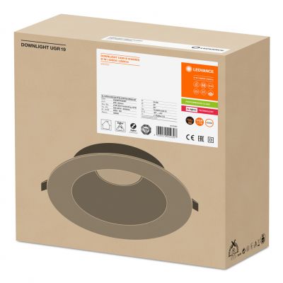 DOWNLIGHT UGR19 DN195 PFM 21W 840 ZIGBEE WT LEDVANCE (4058075459397)