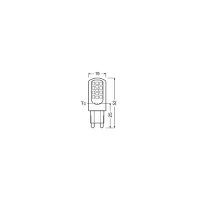 LED PIN40 CL 4,2W 840 230V G9 LEDVANCE (4058075432420)