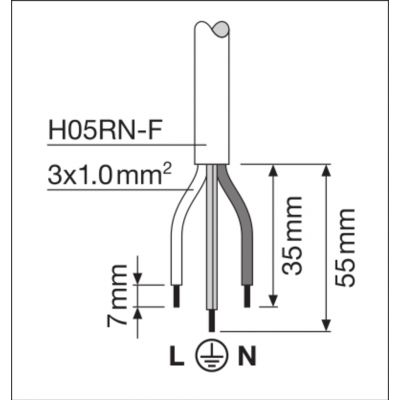 Projektor FLOOD LED PFM 165W/6500K SYM 100 BK 4058075423749 LEDVANCE (4058075423749)